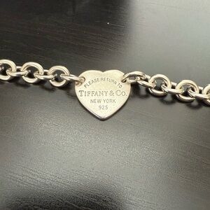 Tiffany & Co. Silver Heart Bracelet
